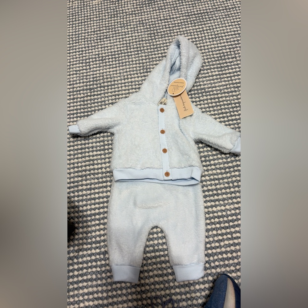 First Impressions Light Blue Kids Matching Set